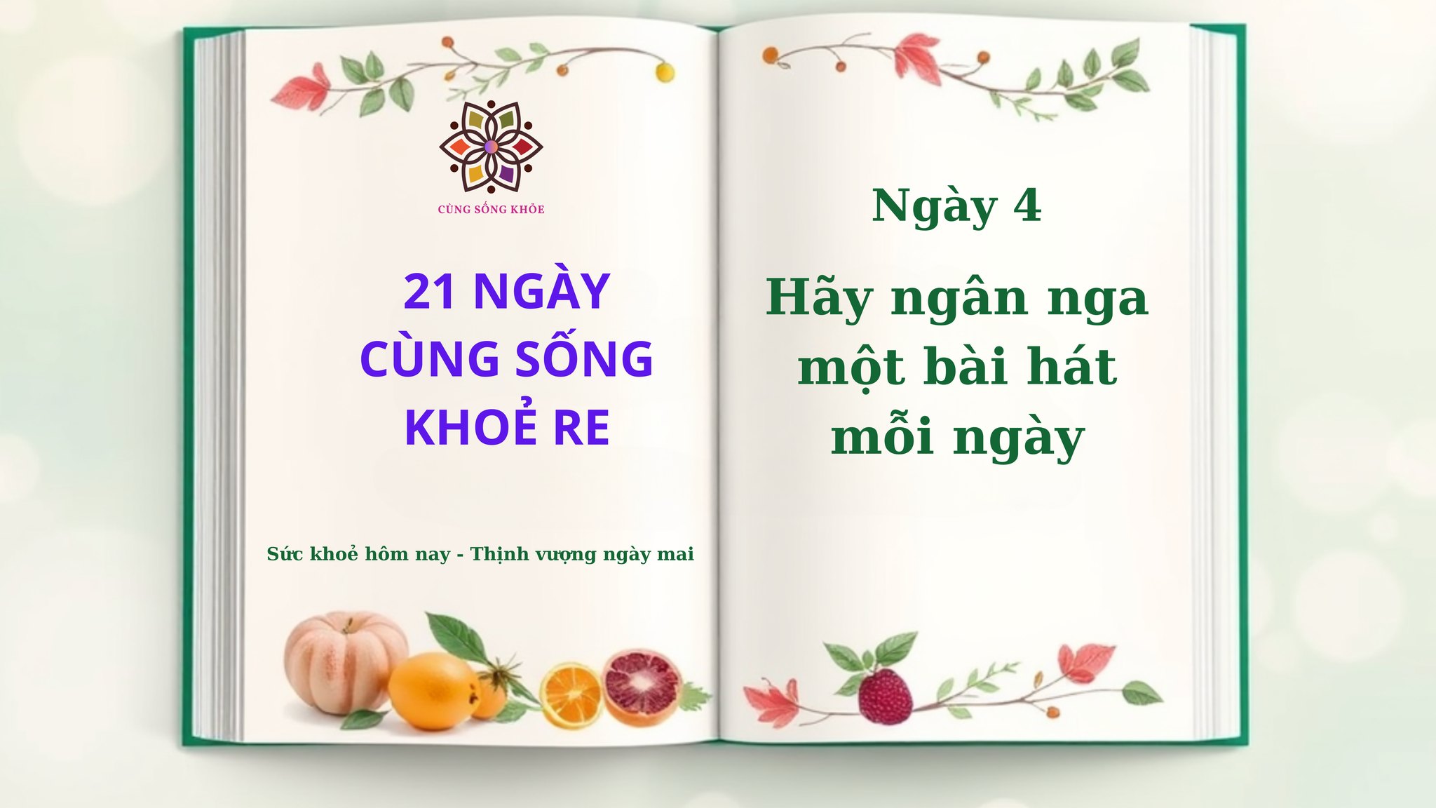 Ngày 4: Hành trình 21 Ngày Cùng Sống Khoẻ Re